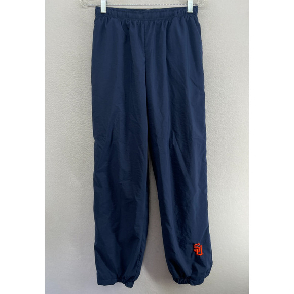 Nike Other - SYRACUSE UNIVERSITY Pants Mens S NIKE Orangemen NY Windbreaker Mesh Lined Blue